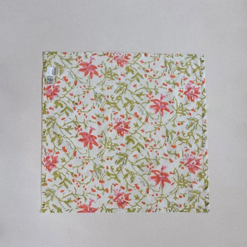 Love In Full Bloom Table Napkin - Set Of Six media 4