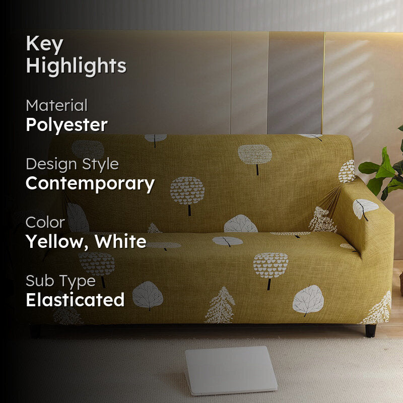 Sylvana Printed Sofa Cover media 2