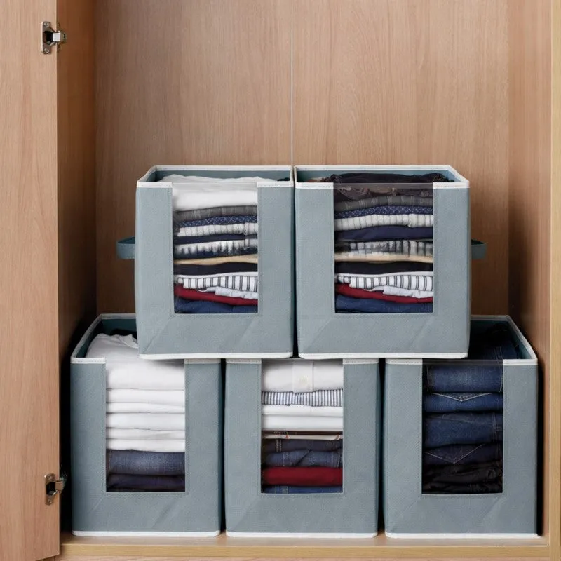 Laxis StackSmart Cloth Organizer - Set Of Five media 1