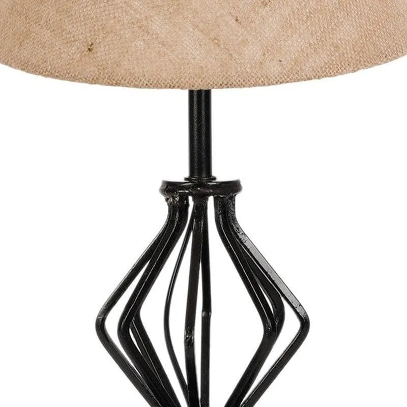 Firefly Fabric Table Lamp - Beige,Black media 6