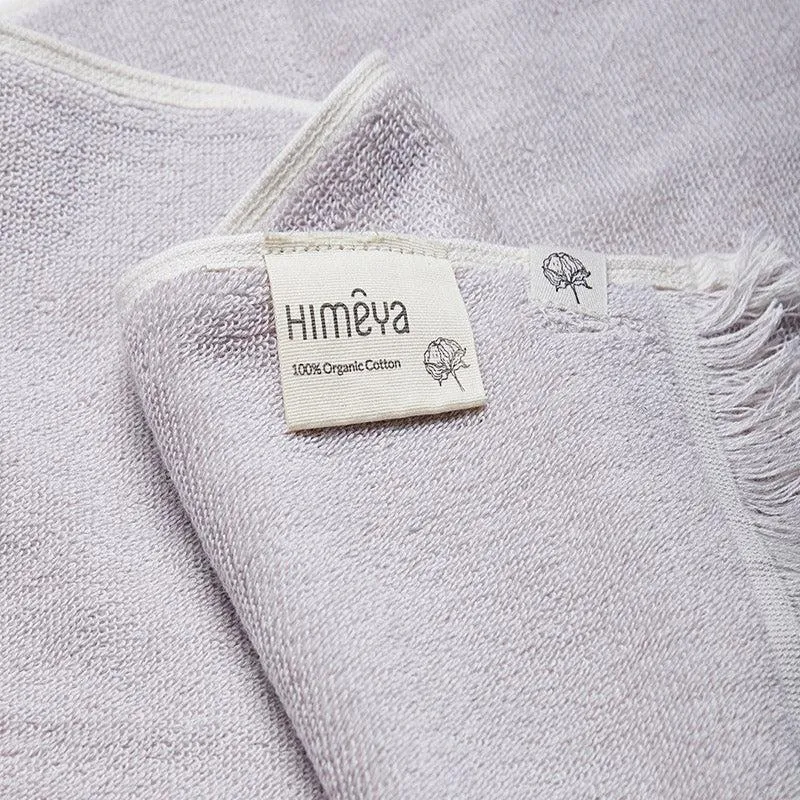 Melange Terry Cotton Bath Towel - Mineral Grey media 3