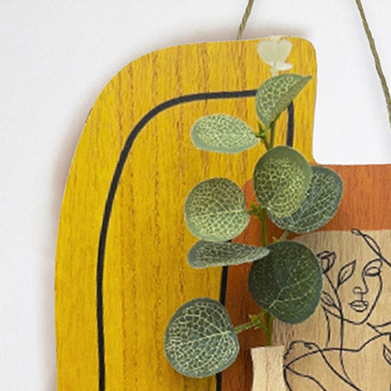 Feminine Beauty Abstract MDF Wall Accent media 4