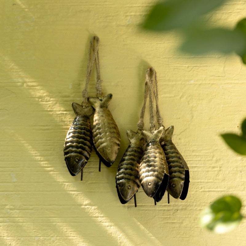 Fishy Decorative Hanging Bell - Set Of Five media 3