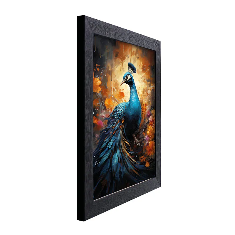 Cosmic Mayoora Wall Painting media 7