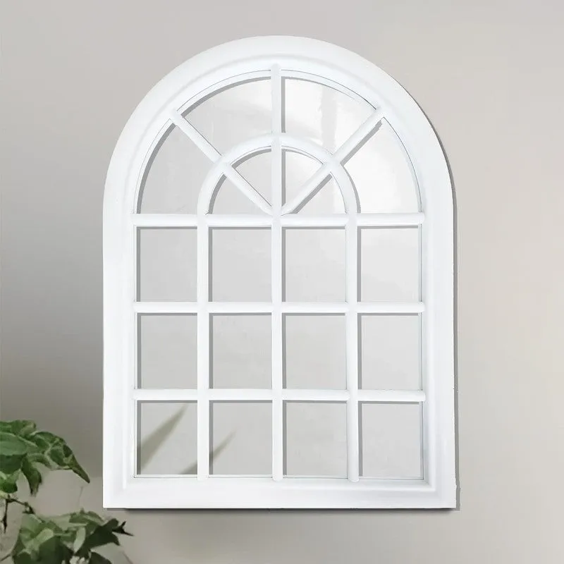 Rustic Arch Wall Mirror media 4