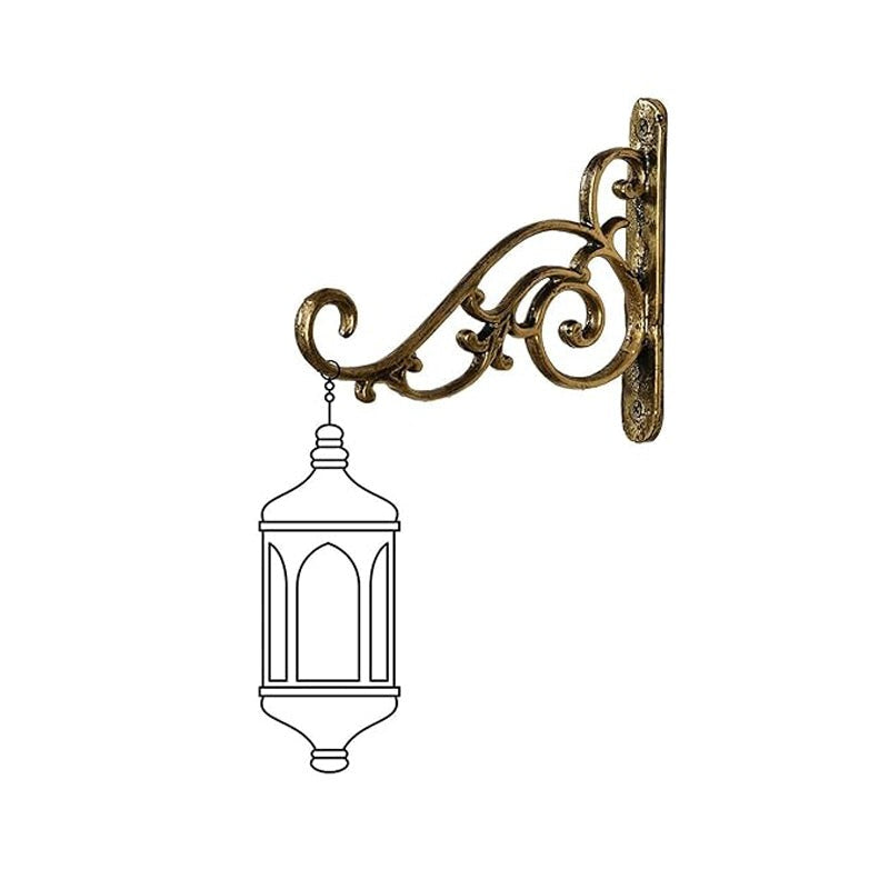 Amiya Wall Bracket (Antique Gold) - Set Of Two media 5