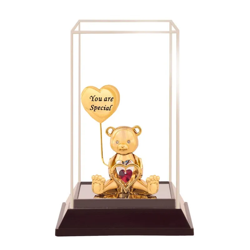 Special Bear 24K Gold Plated Mild Steel Showpiece media 4