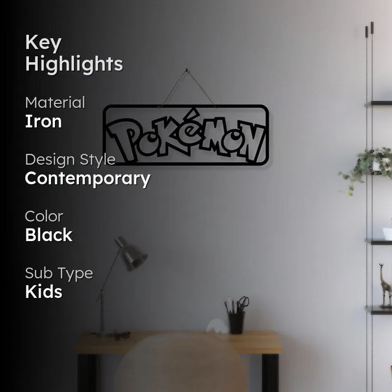 PokeMon Lines Iron Wall Accent media 2