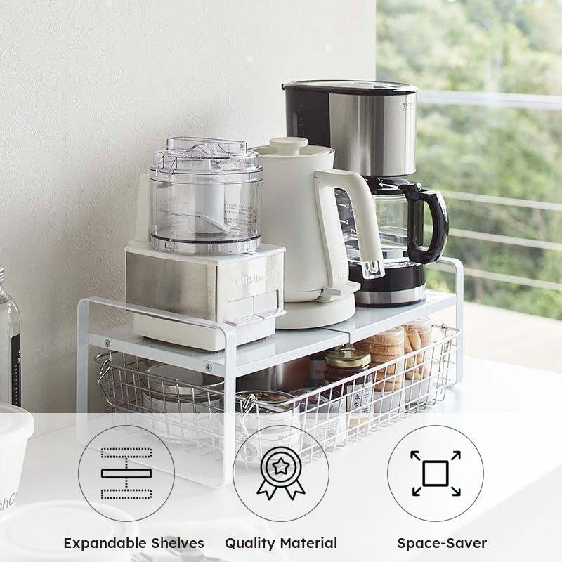 Noro Carbon Steel Expandable Countertop Storage Rack media 6