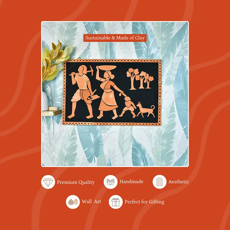 The Folk Chore Terracotta Wall Art media 7