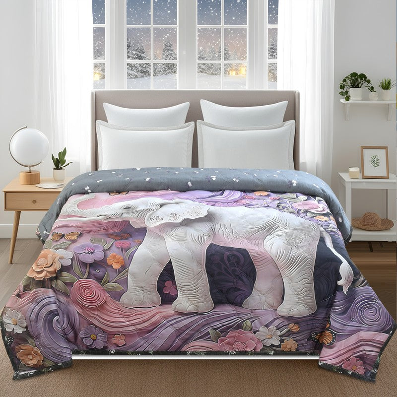 Floryphant Micro Fiber Comforter - 220 GSM