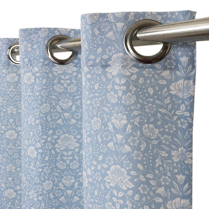 Floral Whisper Cotton Curtain media 6