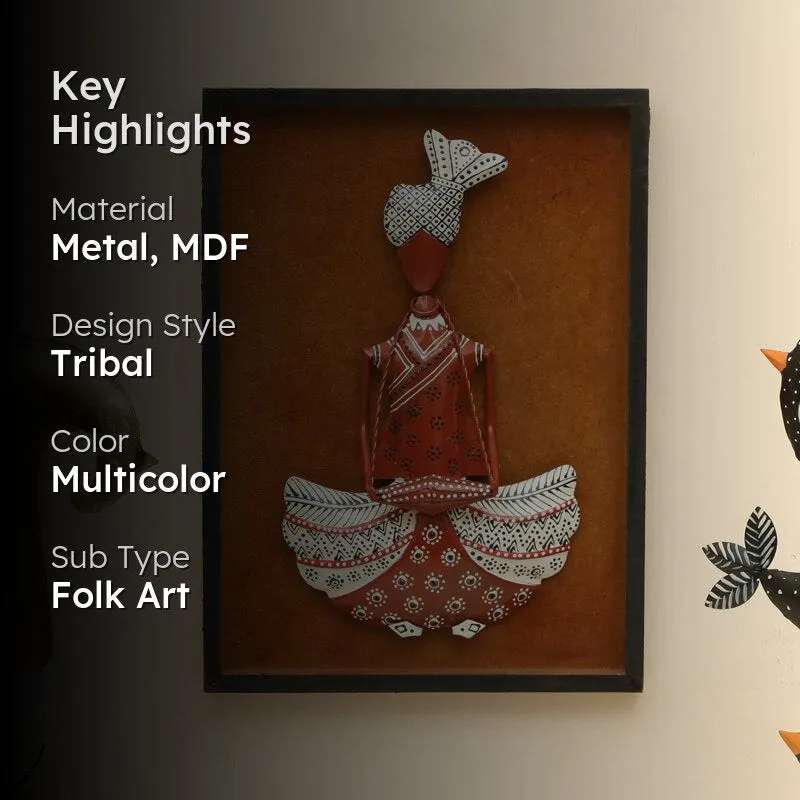 Rhythmic Legacy Dhol Metal Wall Accent media 2