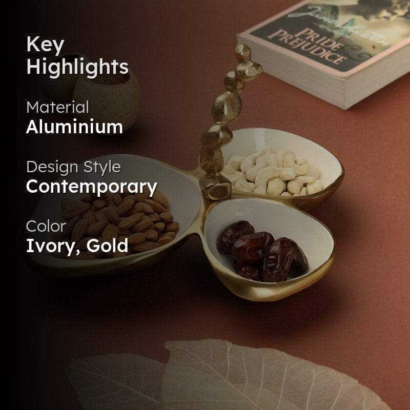 Herli Trio Bowl - Gold media 2