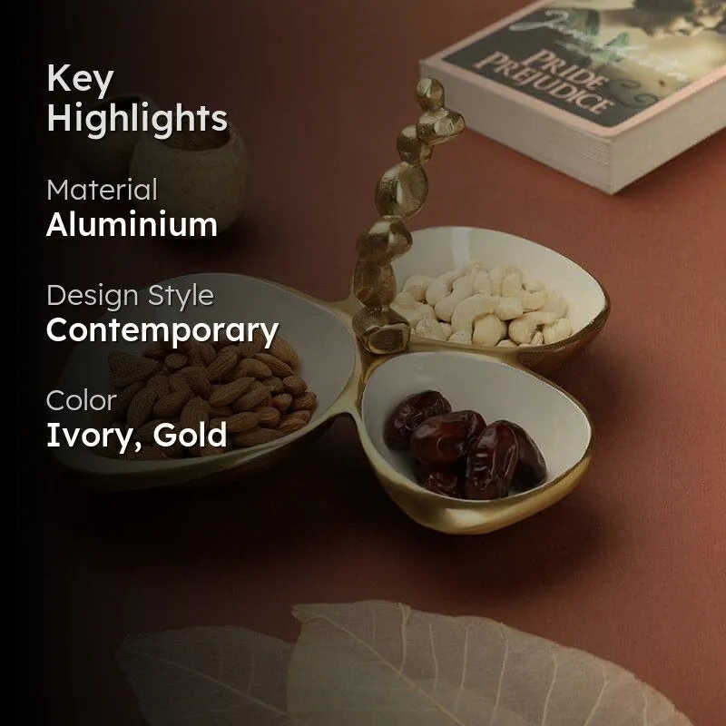 Herli Trio Bowl - Gold media 2