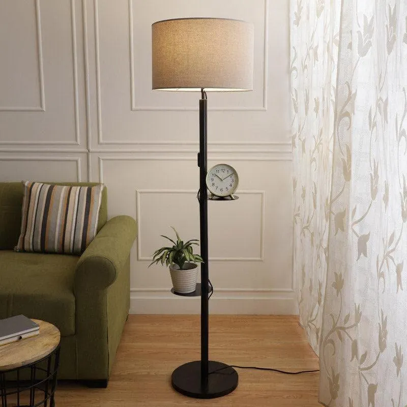 Seria Musa Floor Lamp With Shelf media 3