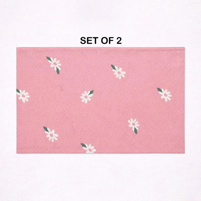 Calm Petals Cotton Bedsheet - 300 TC media 6