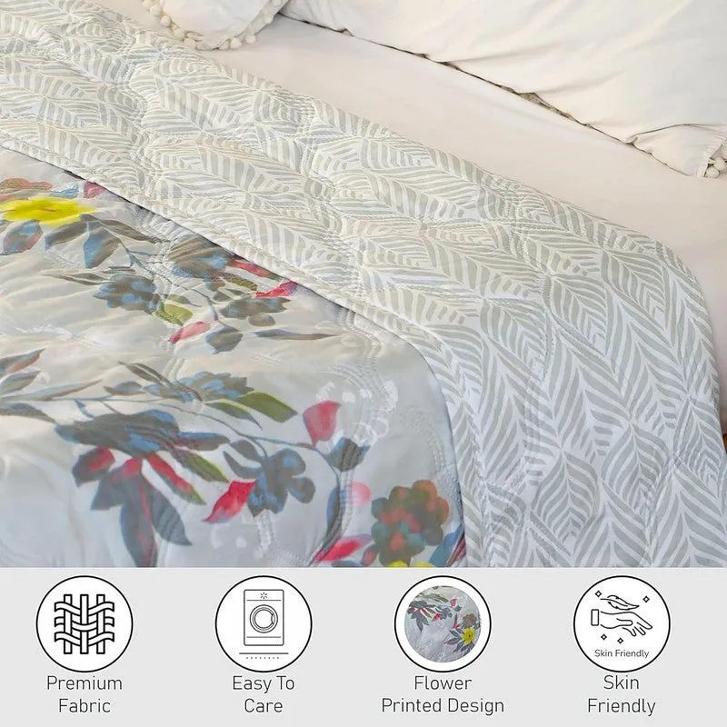 FloraSoft Reversible Comforter - 220 GSM media 8