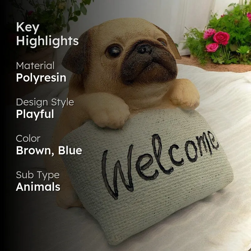 Pug Welcome Showpiece media 2