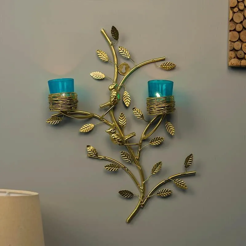 Aurum Stem Candle Holder Votive - Azure media 1