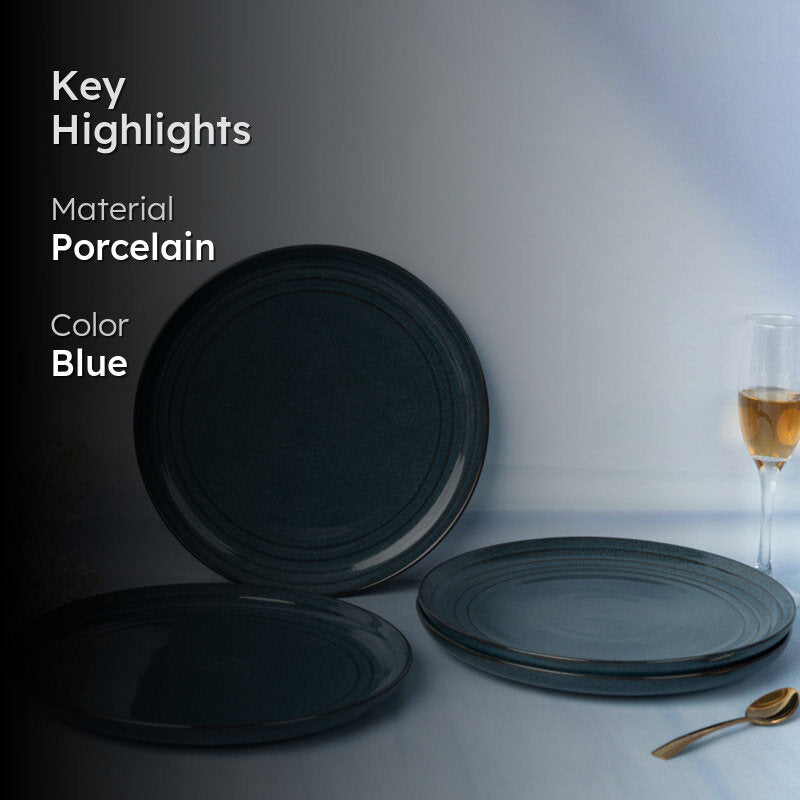 Estia Dinner Plate (Saphire Blue) - Set Of Four media 2