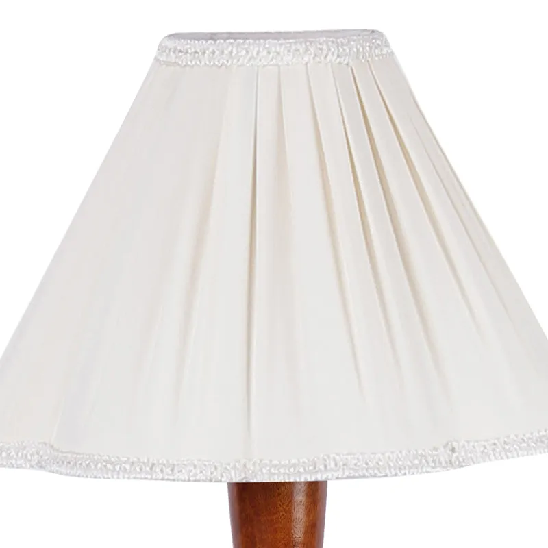 Masiya Vintage Wooden Floor Lamp - Off-White media 3
