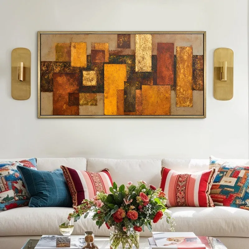 Sunset Matrix Canvas Wall Art media 1