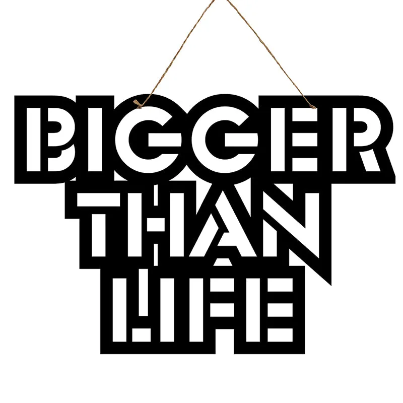 Bigger Thank Life Mild Steel Wall Accent media 3