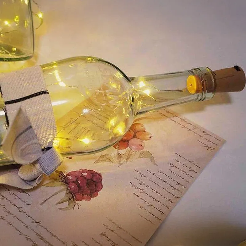 Vintage Vino Lights - Set Of Eight media 4