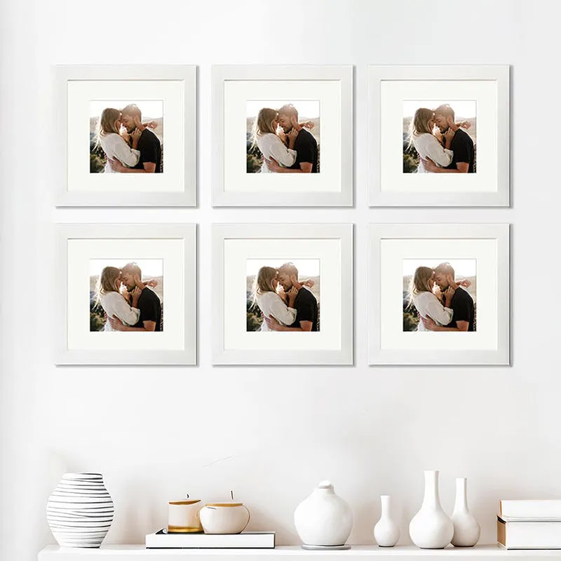Willow Waves Photo Frame (White) - Set Of Six media 1