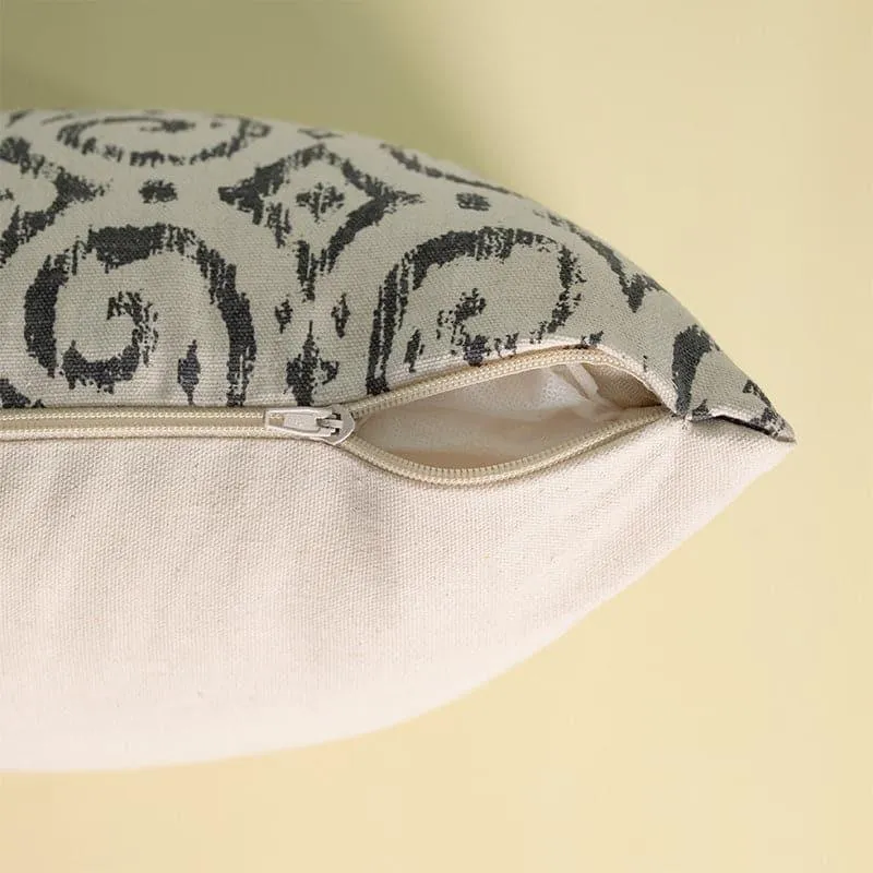 Ikat Printed Cushion Cover media 5