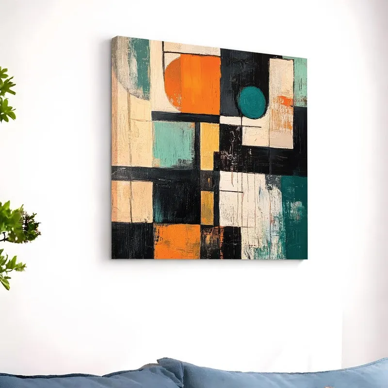 Color Geometry Canvas Wall Art media 3