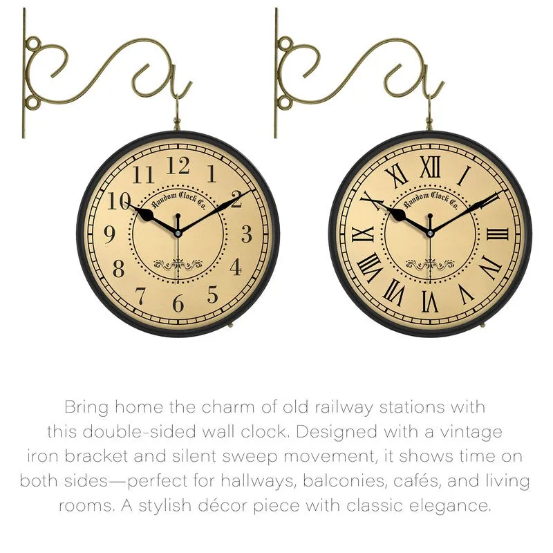 Dorchester Double Sided Wall Clock media 5
