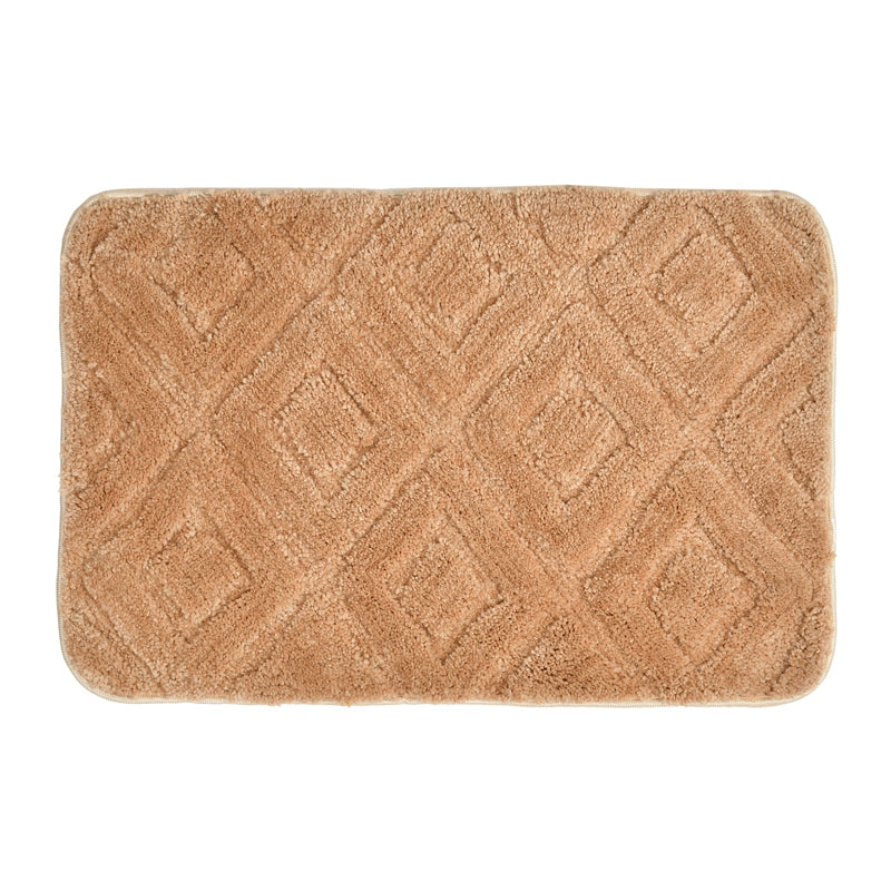 Cresta Jute Bath Mat - Brown