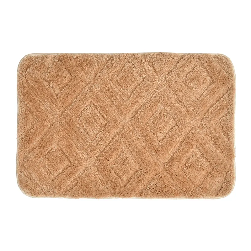 Cresta Jute Bath Mat - Brown media 1