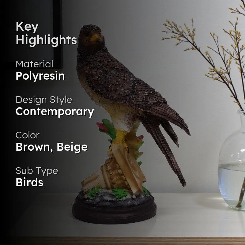 Sky Sentinel Eagle Polyresin Showpiece media 2