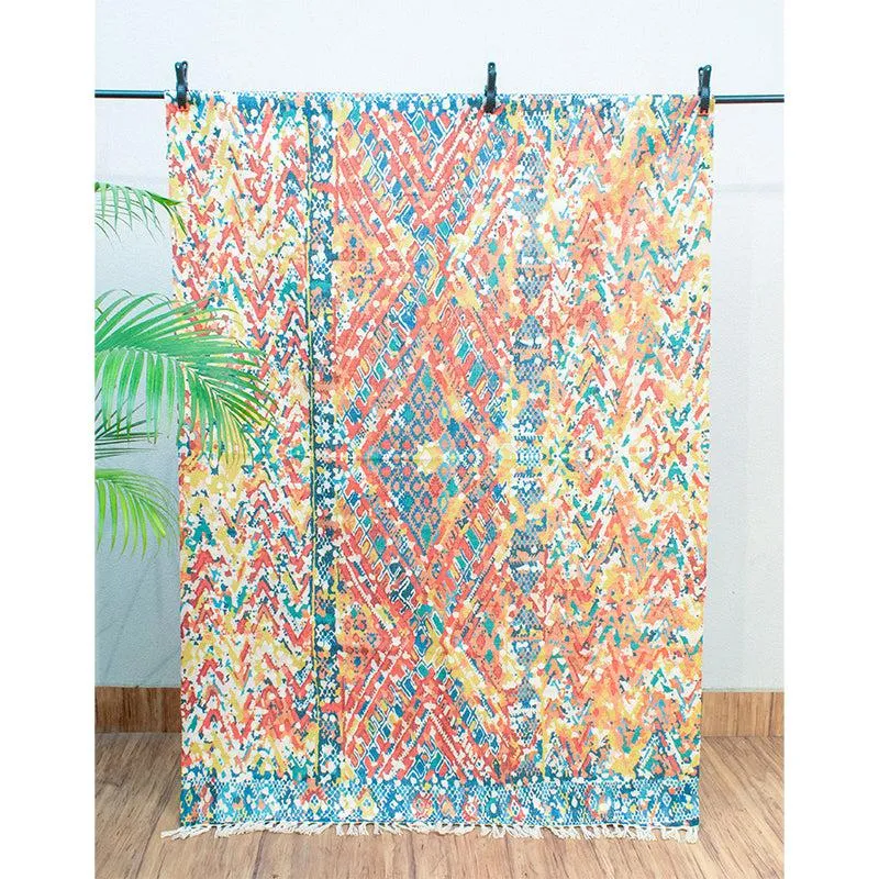 Mahat Bohemian Recycled PET Dhurries media 1