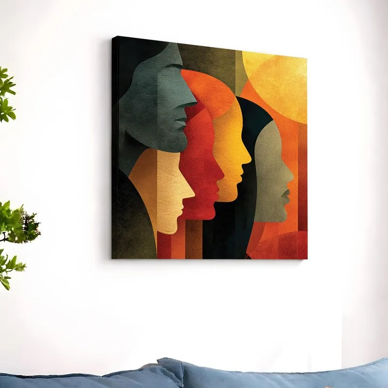 Formed Face Canvas Wall Art media 11