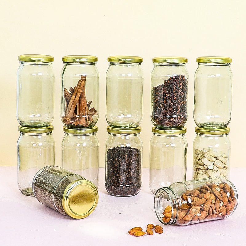 Mikio Storage Jar (400 mL Each) - Set Of Twelve