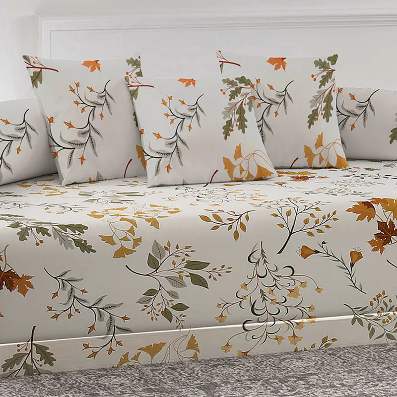 Autumn Forest Diwan Set - Six Piece Set media 3