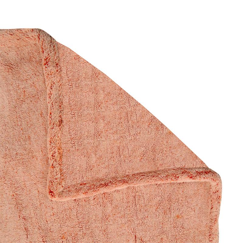 Swayam Molly Solid Blanket (Peach) - 240 GSM media 3