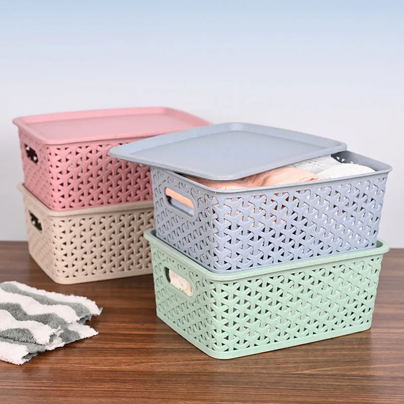 Earth Cache Storage Box With Lid - Set Of Four media 1