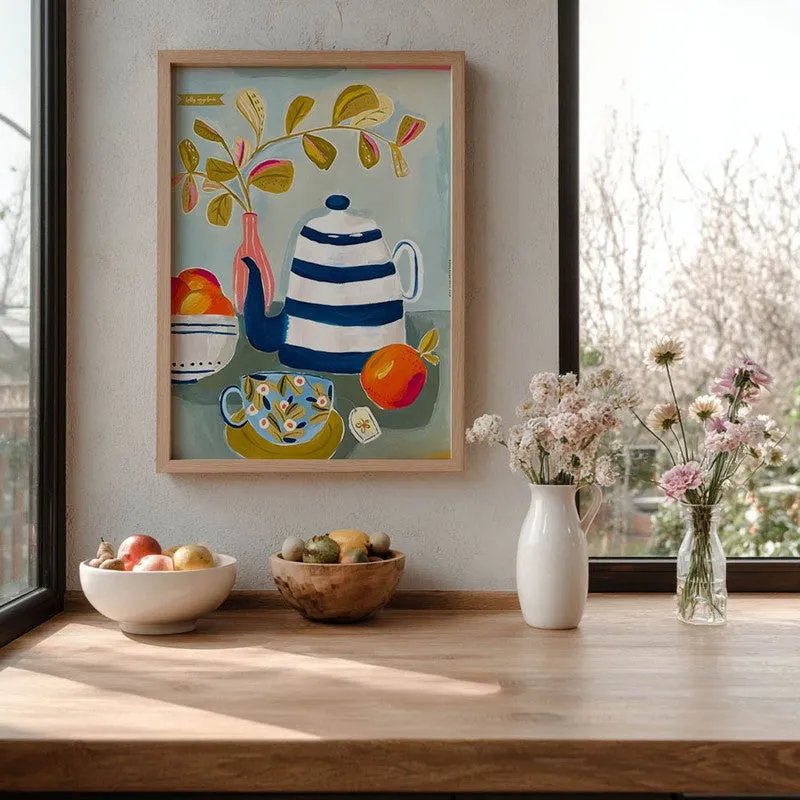 Kettle Couture Archival Canvas Wall Art - Brown media 6
