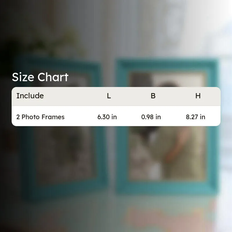Skyline PVC Photo Frames - Set Of Two media 9
