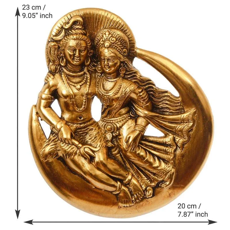 Siva Parvati Metal Wall Accent media 4