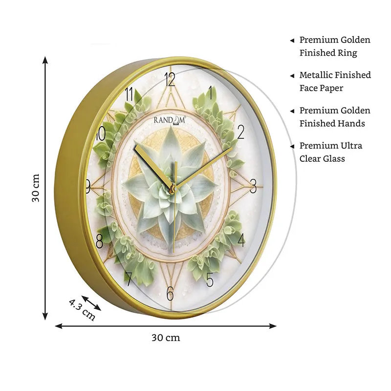 Verde Vector Analog Wall Clock media 8