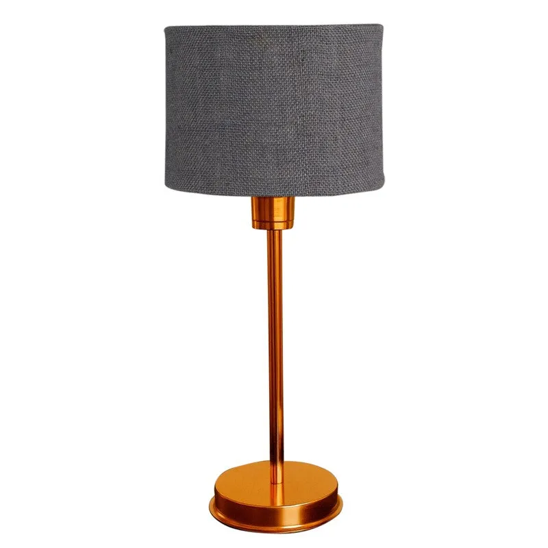 Kavira Elan Metal Table Lamp - Grey media 5