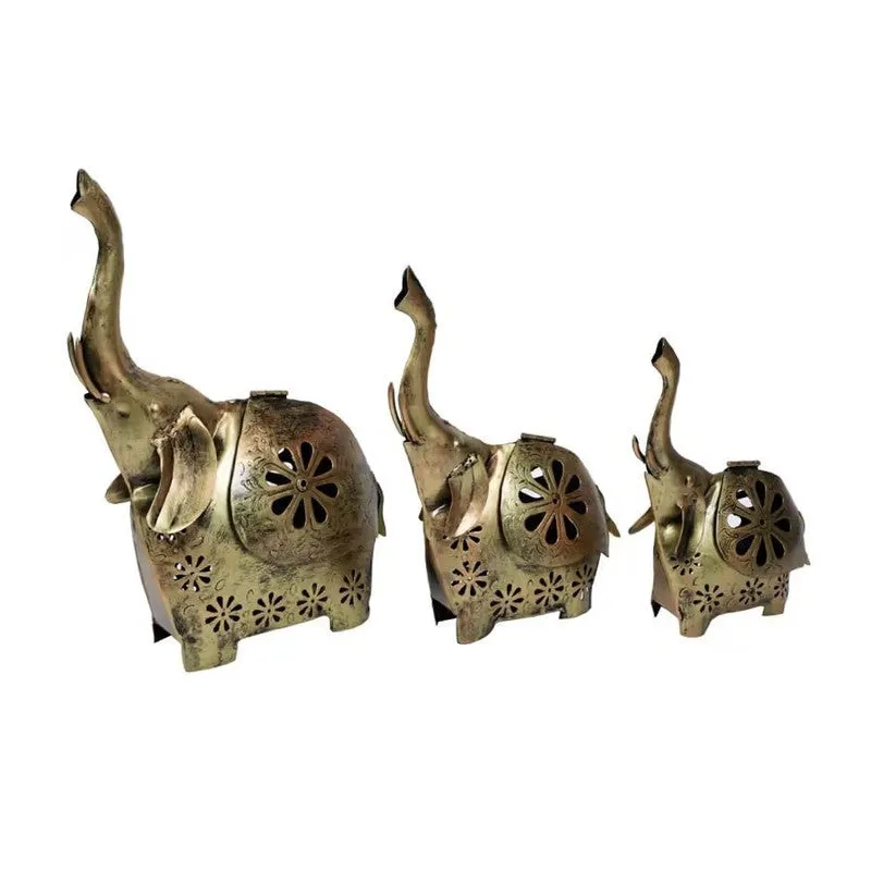 Lumora Premium Tea Light Holder - Set Of Three media 5