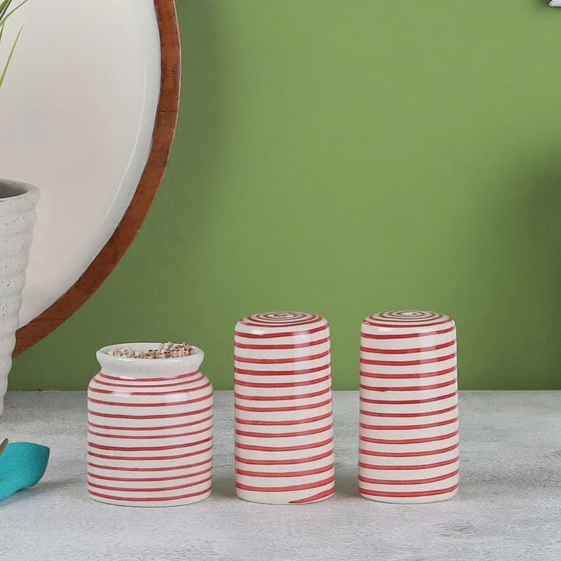 CrystalCharm Salt & Pepper Dispensers - Set Of Three - 1