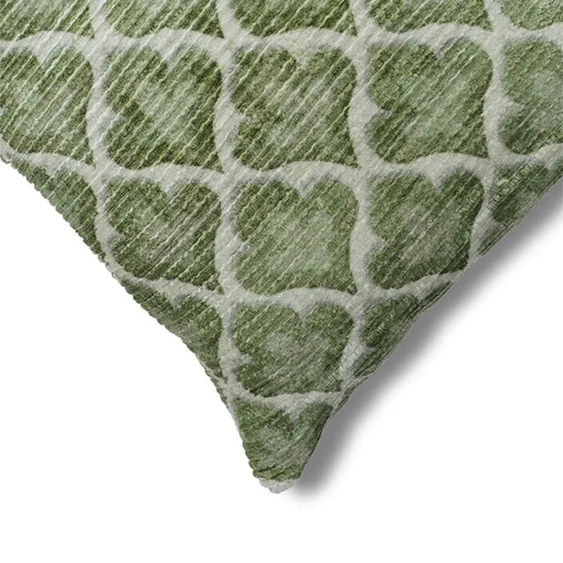 DiagMatrix Cushion Cover (Olive) - Set Of Two media 4